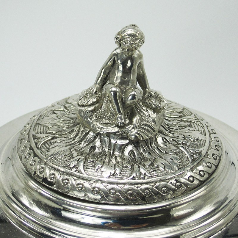 William Comyns Edwardian Silver Potpourri Bowl (1910)