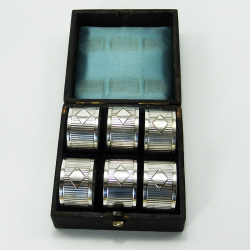 Edwardian Completely Plain Silver Cedar Lined Cigar Cigarette Box