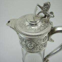 Good Quality Plain Silver Antique Egg Cup and Stand (1902)