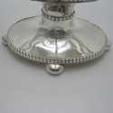 Pretty Victorian Mappin & Webb Silver Plated Oval Biscuit or Trinket Box