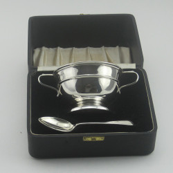 Edwardian Chester Silver Box with Fly Fishing Cartouche