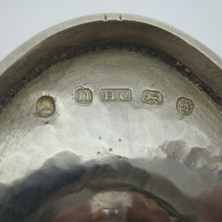 George III Silver Cream Jug in an Inverted Pear Shape