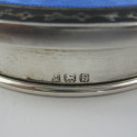French Silver Topped Jewellery or Trinket Box