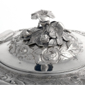 Silver Plated Diamond Shaped Teapot in the Style of Christopher Dresser