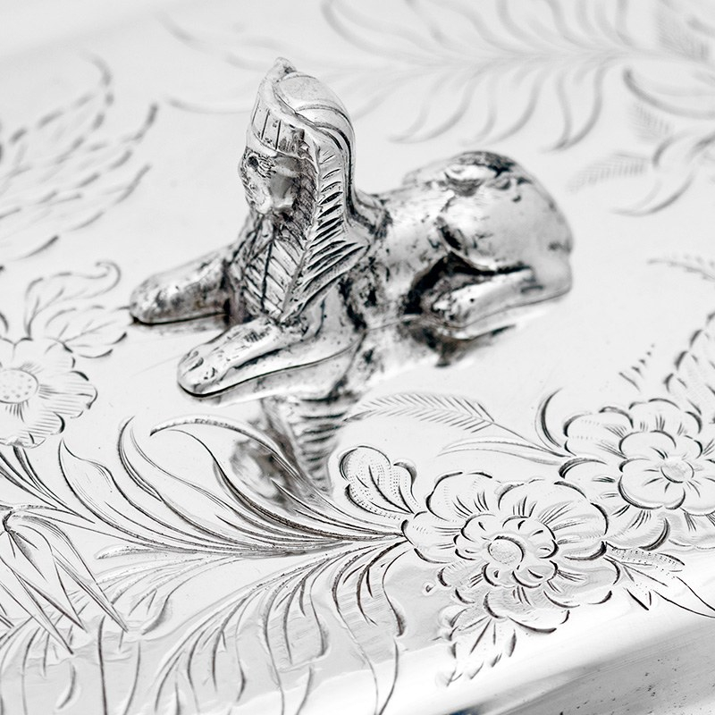 Antique Silver Plated Clam Shell Spoon Warmer (c.1890)