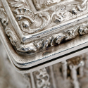 Pair of Antique Mappin and Webb Silver Coasters (1913)