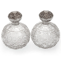 Pair of Silver George III Style Candel Sticks 1923