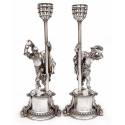 Antique Australian Silver Plated Toast Rack with a Kangaroo and an Emu (c.1900)