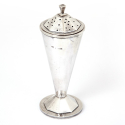 Rare Victorian Silver Plated Drum Shape Mustard Pot (c.1890)
