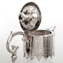 Antique George III Silver Goblet with Gilt Interior (1796)
