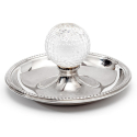 Tall Antique Silver Plated Three Tier Cake Stand (c.1910)