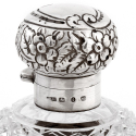 Victorian Silver Plated Wine or Champagne Pourer with a Circular Pierced Gallery Base