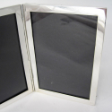 Antique Silver Photo Frame with a Heart Shaped Window