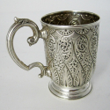 Large Victorian Silver Plated Trophy Cup or Goblet