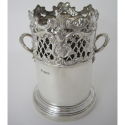 Large Vintage French Art Deco Style Silver Plated Ice Bucket (c.1940)