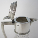 Victorian Silver Christening Mug with a Reeded Banded Plain Body
