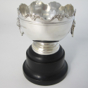 George III Silver Tea Caddy Spoon in a Frying Pan Shape